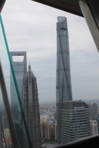 At 5 o'clock the three towers