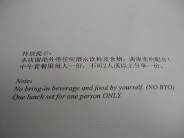 Can I eat a packed lunch here if I'm not Billy No Mates, then?