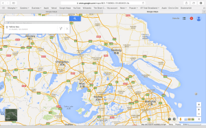 Map of The Shanghai Area