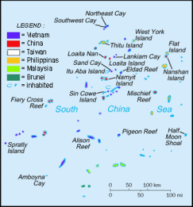 Disputed Spratly Islands