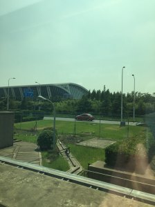 Pudong Airport From The Maglev