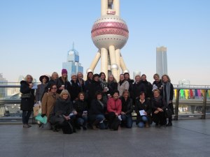 The Lady Walkers at Lujiazui