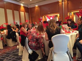 Bright Red Antlers were de Rigueur