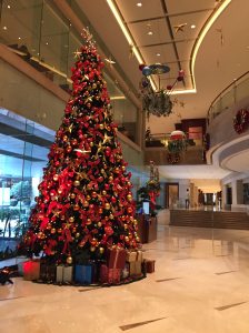The Shangri-La Pudong Hotel Christmas Tree