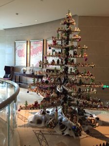 The Waldorf-Astoria Gingerbread Tree